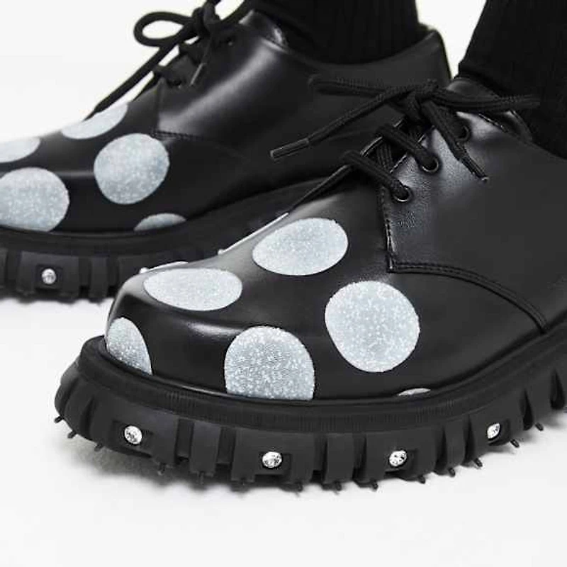 Phileo 005 Crystal Derby shoe, Black by SWAROVSKI