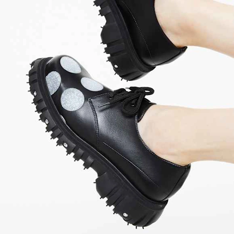 Phileo 005 Crystal Derby shoe, Black by SWAROVSKI