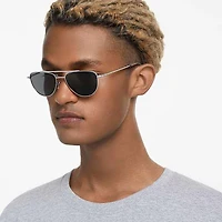 Sunglasses, Pilot shape, SK7007, Black by SWAROVSKI