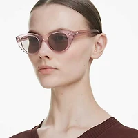 Sunglasses, Round shape, SK6025, Pink by SWAROVSKI