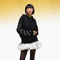 OFF-WHITE™ Arrow Hoodie, Black by SWAROVSKI