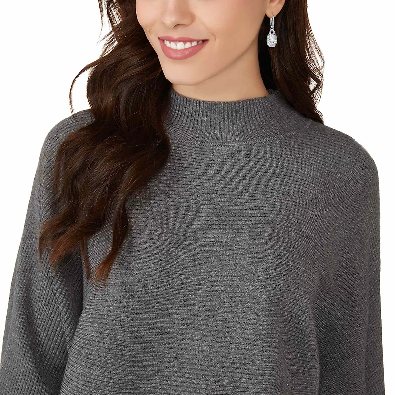 Holding drop earrings, White, Rhodium plated by SWAROVSKI