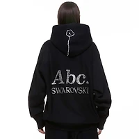 ADVISORY BOARD CRYSTALS, Dazzling Colorless Objects hoodie, Black by SWAROVSKI