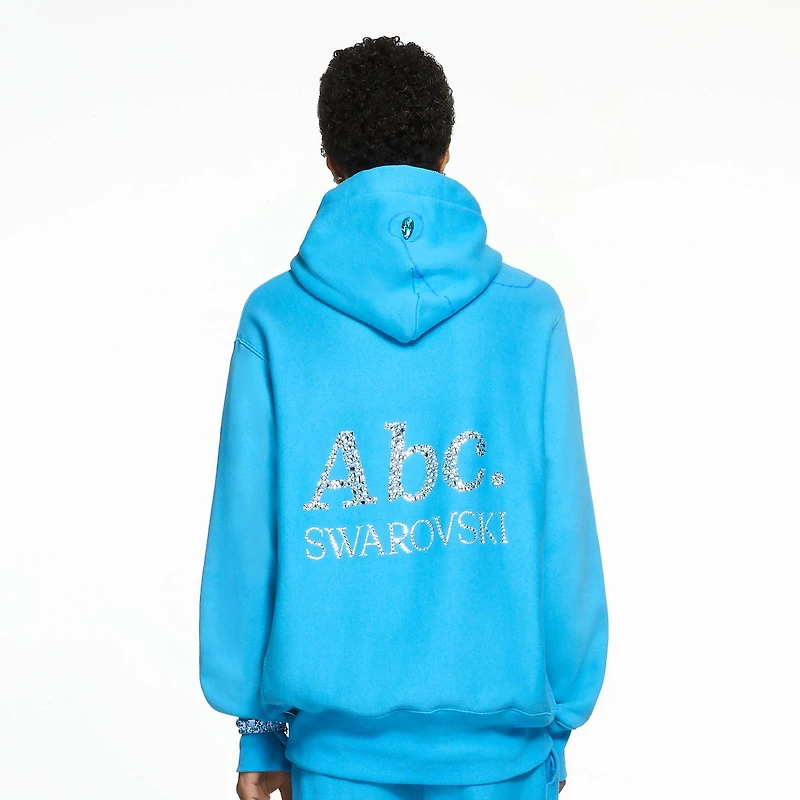 ADVISORY BOARD CRYSTALS, Subjective Halos hoodie, Blue by SWAROVSKI