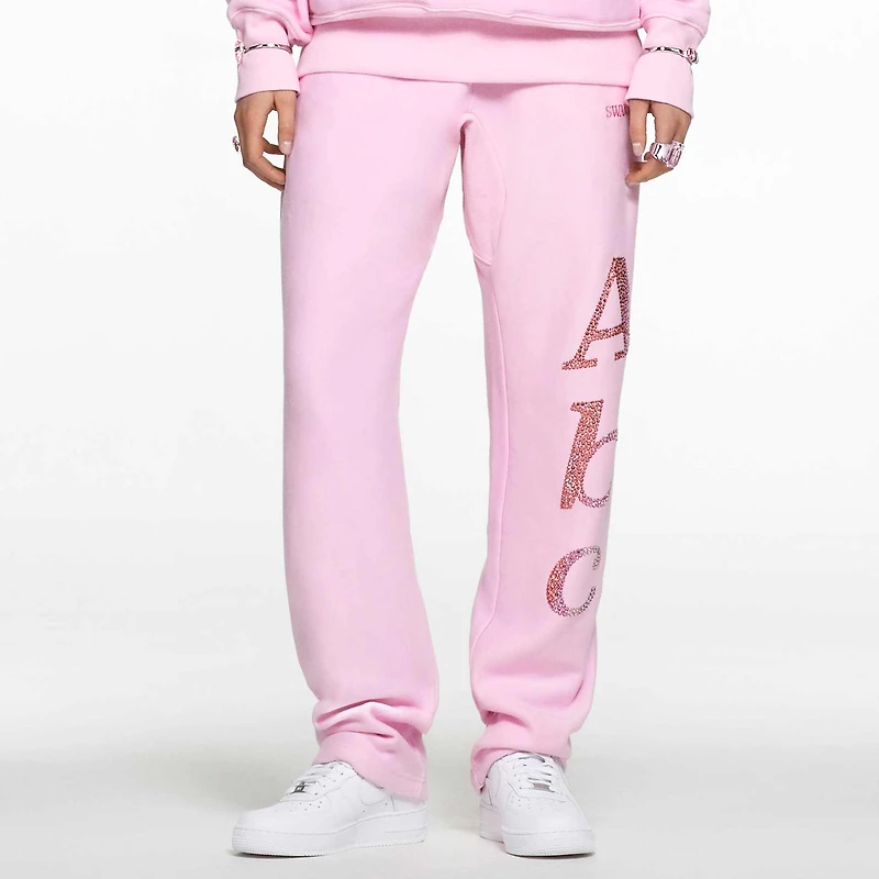 ADVISORY BOARD CRYSTALS, Explanation of the Foregoing Phenomena sweatpants, Pink by SWAROVSKI