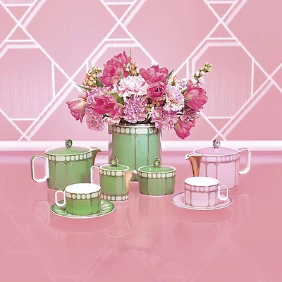 Signum teacup with saucer, Porcelain