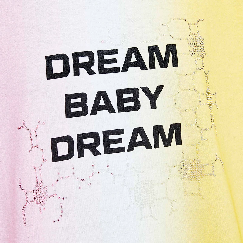 Liberal Youth Ministry, Gradient t-shirt, Pink by SWAROVSKI