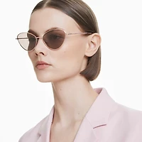 Sunglasses, Cat-Eye shape, SK7014, Purple by SWAROVSKI