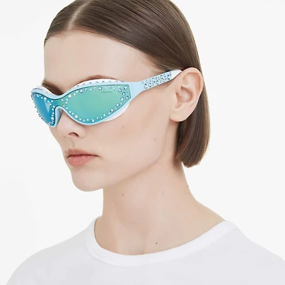 Sunglasses, Swimming shape, Blue