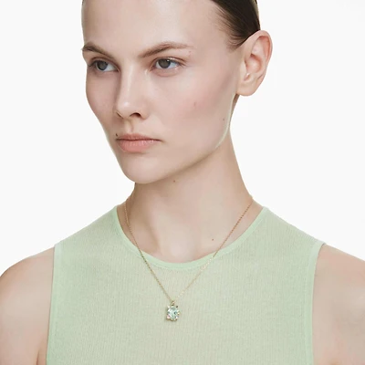 Gema pendant, Mixed cuts, Multicoloured, Gold-tone plated