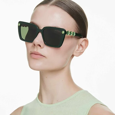 Sunglasses, Square shape, SK6032, Green