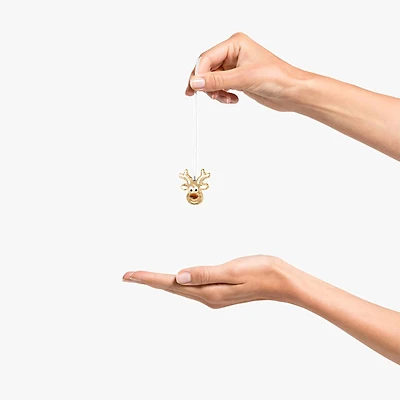 Gingerbread Reindeer Ornament