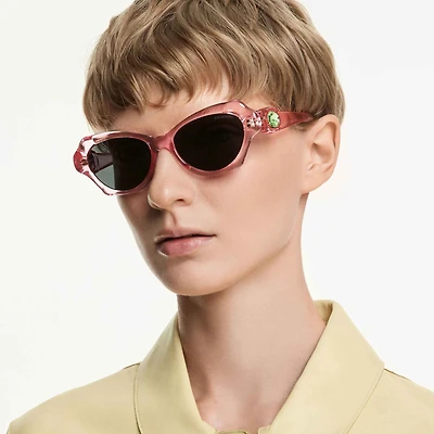 Sunglasses, Pillow shape, SK6050, Pink