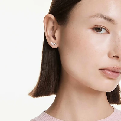 Galaxy stud earrings, Lab-grown diamonds 0.5 ct tw, Mixed shapes, Sterling silver