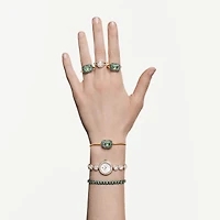 Una Angelic watch, Crystal bracelet, Gold tone, Gold-tone finish