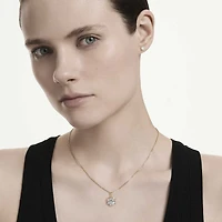 Magic set, Set (2), Mixed cuts, Snowflake, White, 18K gold finish
