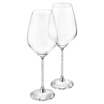 Crystalline White Wine Glasses (Set 2)