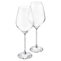 Crystalline White Wine Glasses (Set 2) by SWAROVSKI