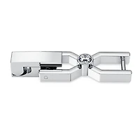 Imber Emily Tennis extender, Round cut, White, Rhodium plated by SWAROVSKI
