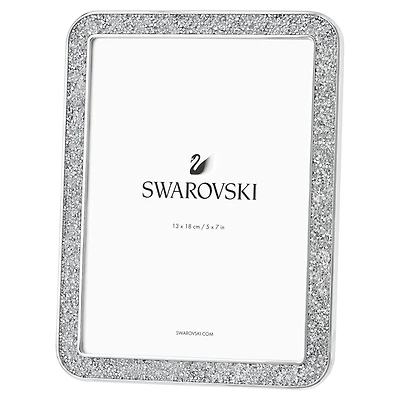Minera picture frame, Rectangular shape, Medium, Silver tone