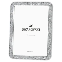 Minera picture frame, Rectangular shape, Medium, Silver tone by SWAROVSKI