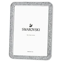 Minera picture frame, Rectangular shape, Small, Silver Tone by SWAROVSKI