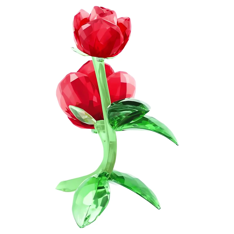 Crystal Flowers Red Rose by SWAROVSKI