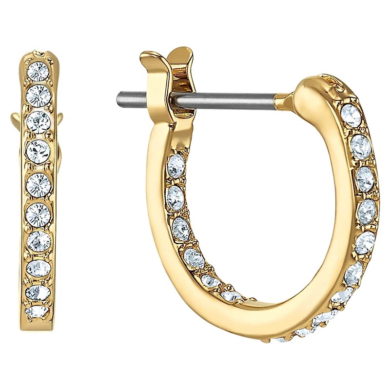 Looney Tunes Tweety Hoop Pierced Earrings, Multi-coloured, Gold-tone plated