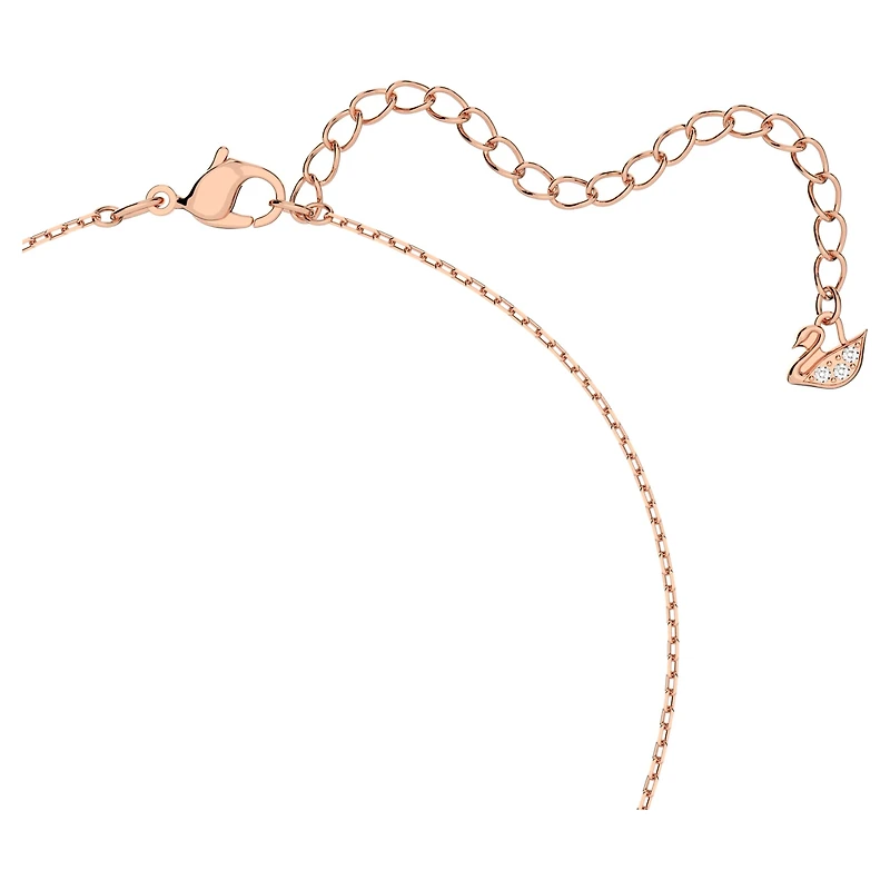 Una set, Mixed cuts, Clover, Pink, 18K rose gold finish