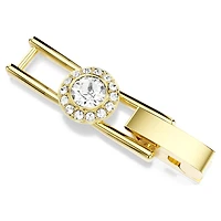 Una Angelic extender, Round cut, White, 18K gold finish