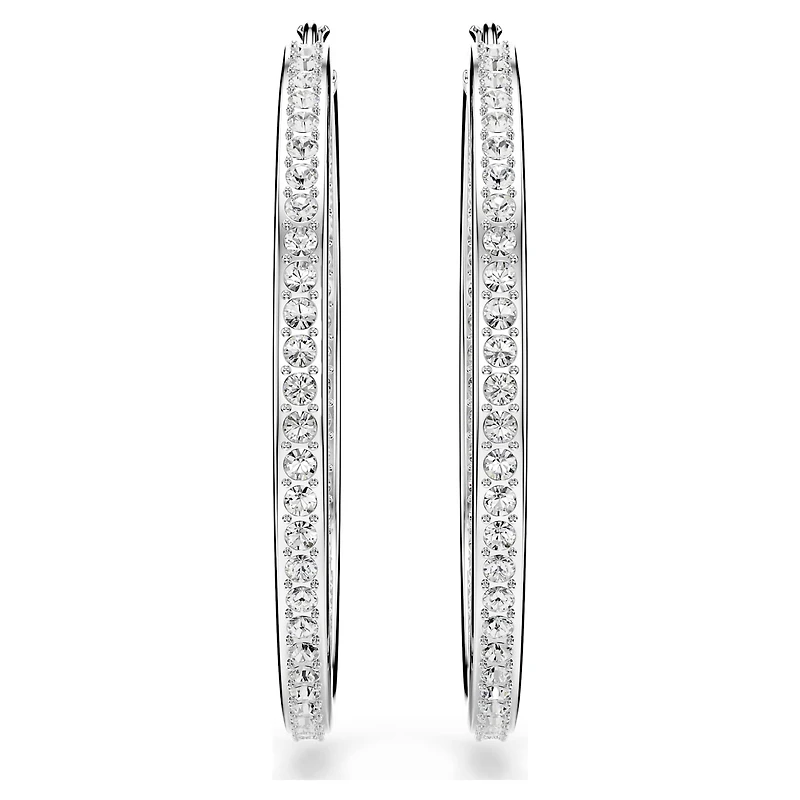 Sommerset hoop earrings, White