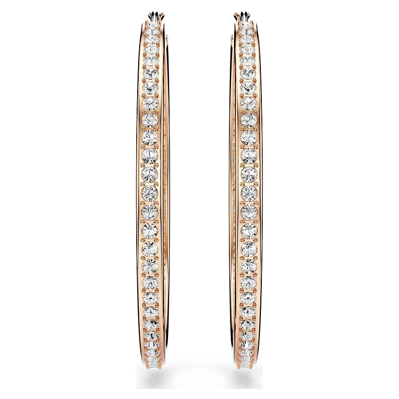 Sommerset hoop earrings, White