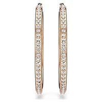 Sommerset hoop earrings, White