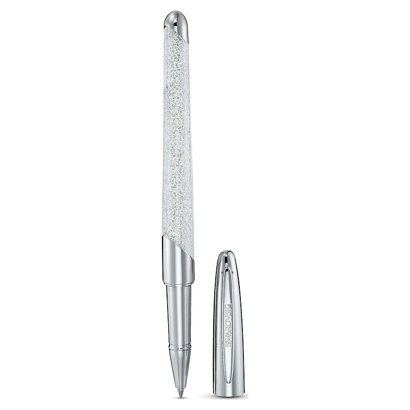 Crystalline rollerball pen, Silver Tone, Chrome plated by SWAROVSKI