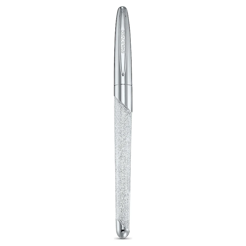 Crystalline rollerball pen, Silver Tone, Chrome plated by SWAROVSKI