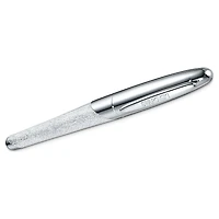 Crystalline rollerball pen, Silver Tone, Chrome plated by SWAROVSKI