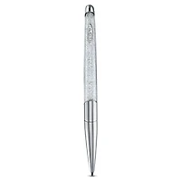 Crystalline ballpoint pen, Silver tone, Chrome plated by SWAROVSKI