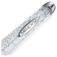 Crystalline ballpoint pen, Silver Tone, Chrome plated by SWAROVSKI
