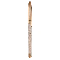 Crystalline rollerball pen, Rose gold tone, Rose gold-tone plated by SWAROVSKI