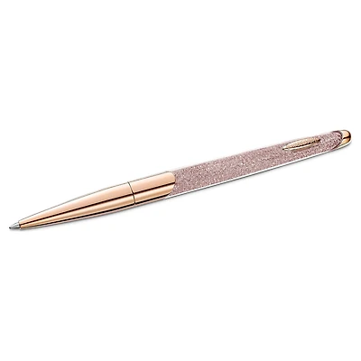 Crystalline ballpoint pen, Rose gold tone