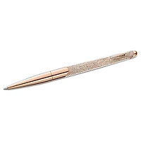 Crystalline ballpoint pen, Rose gold tone