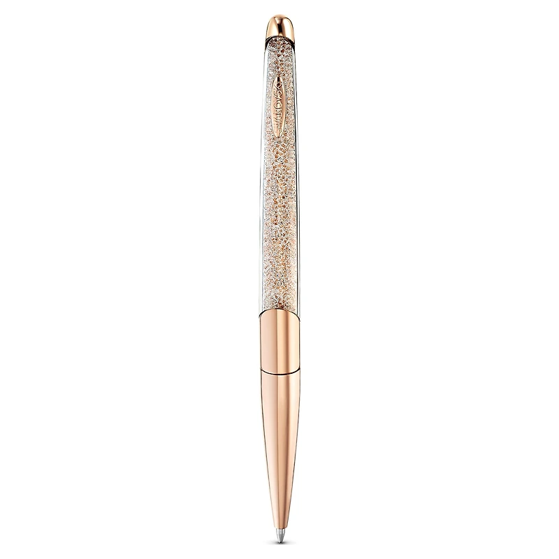 Crystalline ballpoint pen, Rose gold tone