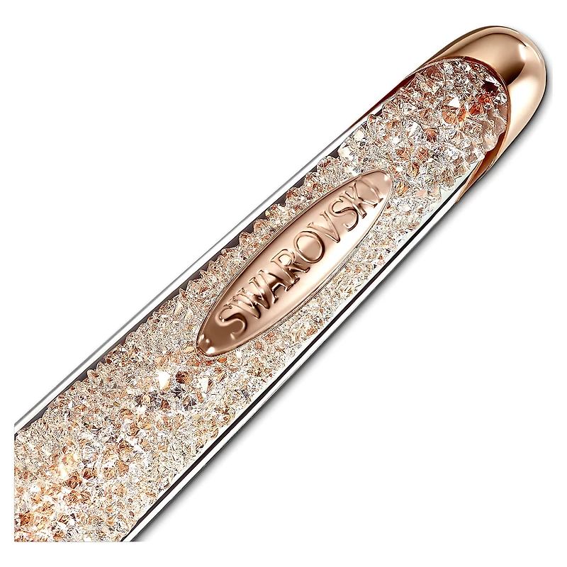 Crystalline ballpoint pen, Rose gold tone