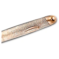 Crystalline ballpoint pen, Rose gold tone