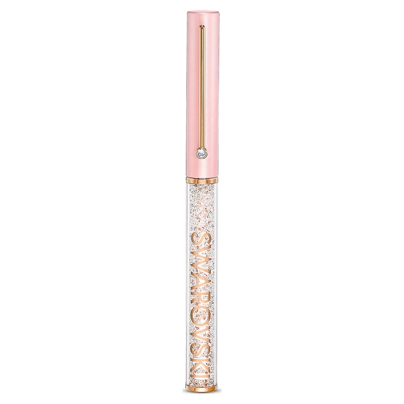 Crystalline ballpoint pen, Pink, Pink lacquered, rose gold-tone plated by SWAROVSKI