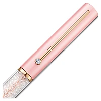 Crystalline ballpoint pen, Pink, Pink lacquered, rose gold-tone plated by SWAROVSKI