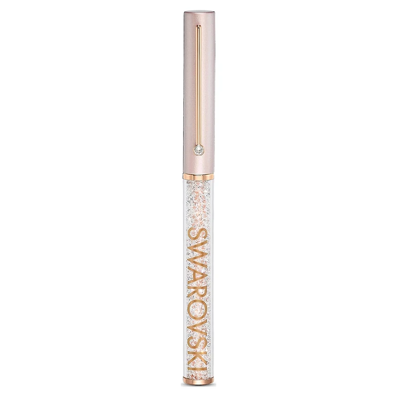 Crystalline ballpoint pen, Rose gold tone, Pink lacquered, rose gold-tone plated by SWAROVSKI