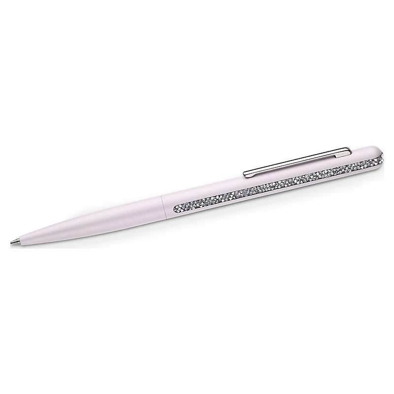 Shimmer ballpoint pen, Pink, Pink lacquered, chrome plated by SWAROVSKI