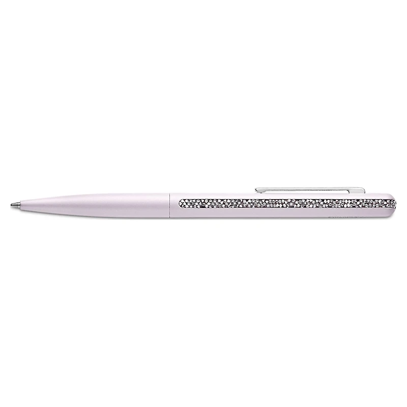 Shimmer ballpoint pen, Pink, Pink lacquered, chrome plated by SWAROVSKI