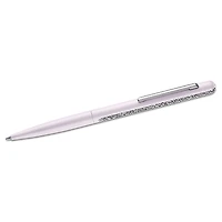Shimmer ballpoint pen, Pink, Pink lacquered, chrome plated by SWAROVSKI